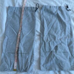 Brunello Cucinelli Light Gray Dust Bags